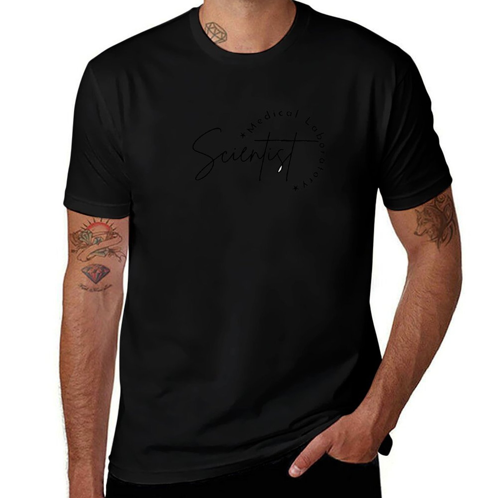 Medical Lab Design - Cientista de Laboratório Médico - Camiseta