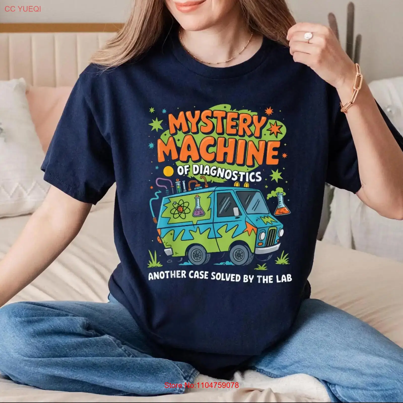 Medical Lab Design - Camiseta Mystery Machine of Diagnostics Lab