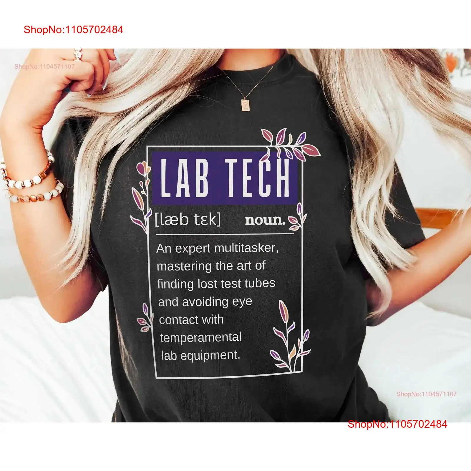 Medical Lab Design - Camiseta engraçada para técnicos de laboratório,