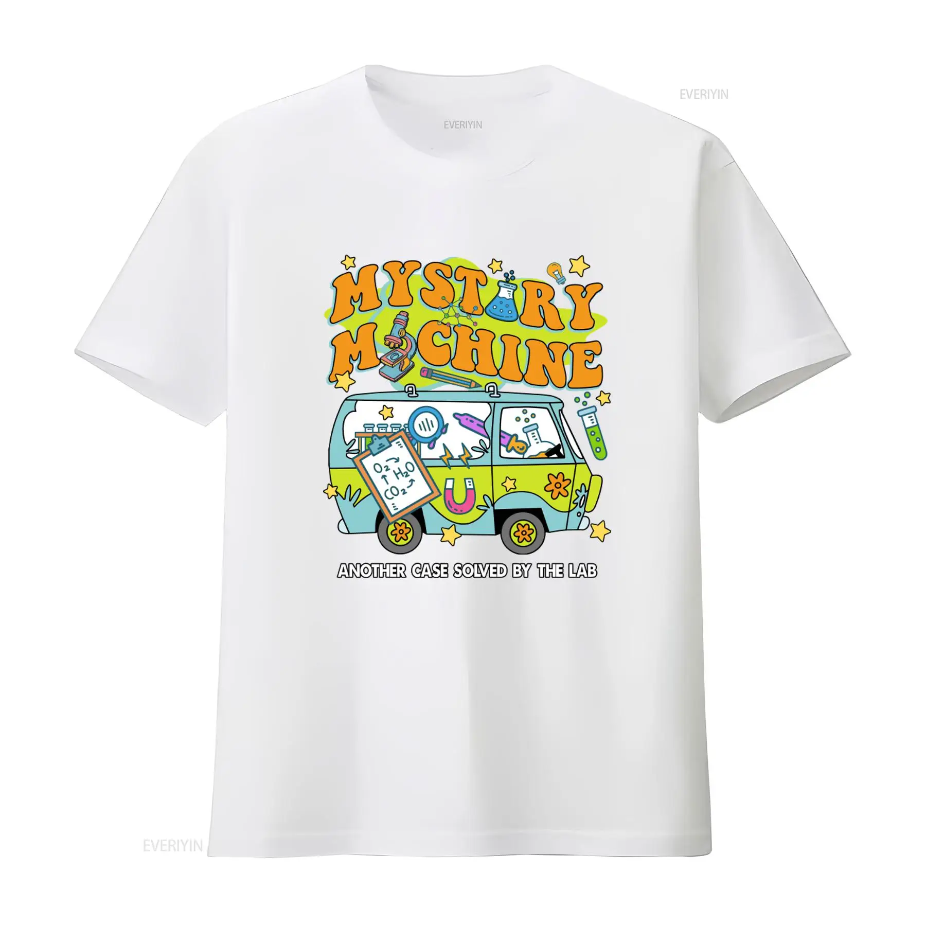 Camiseta Mystery Machine Scien - Medical Lab Design avaliação e preço