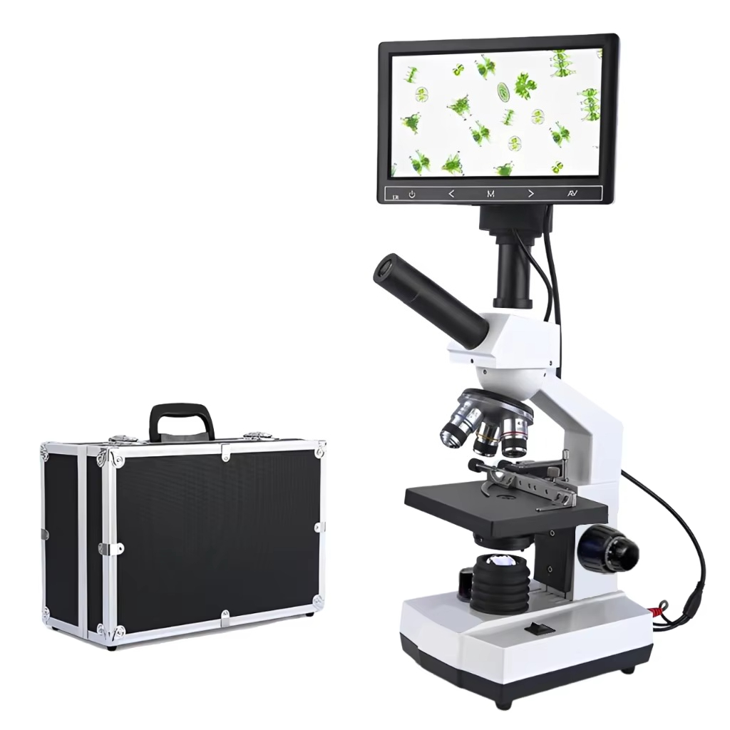 Mais vendido tela hd microscóp - Medical Lab Microscope avaliação e preço
