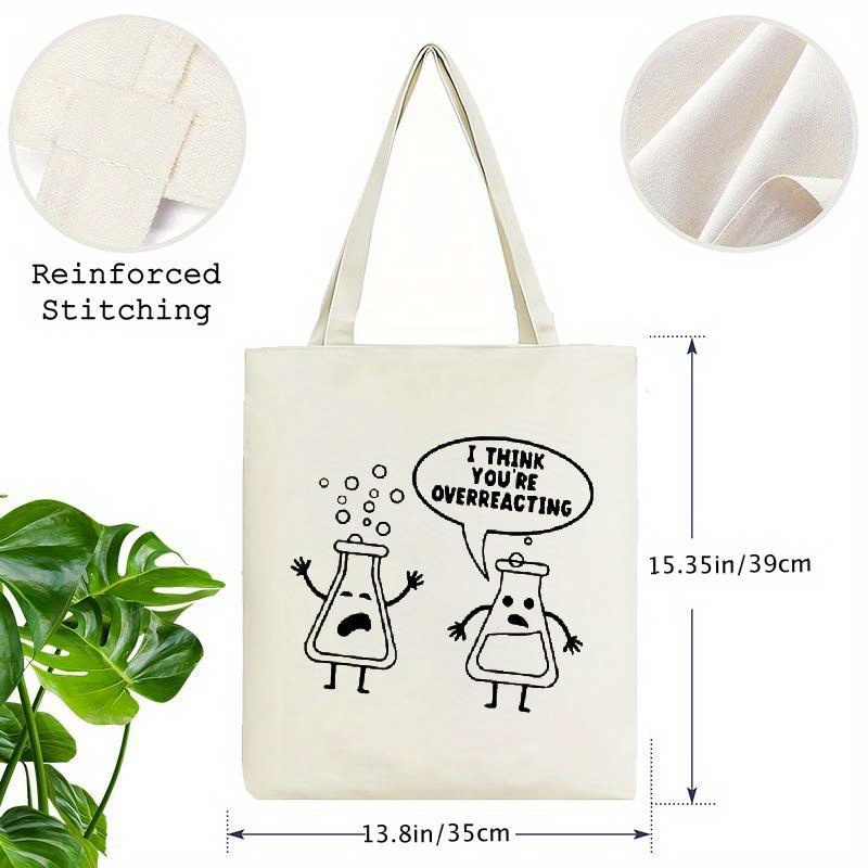 Bolsa de lona branca com desen - Medical Lab Design avaliação e preço